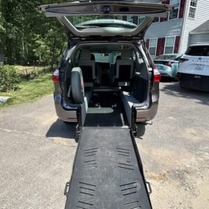 2017 Toyota Sienna Wheelchair Accessible Van Rear Entry Manual Ramp